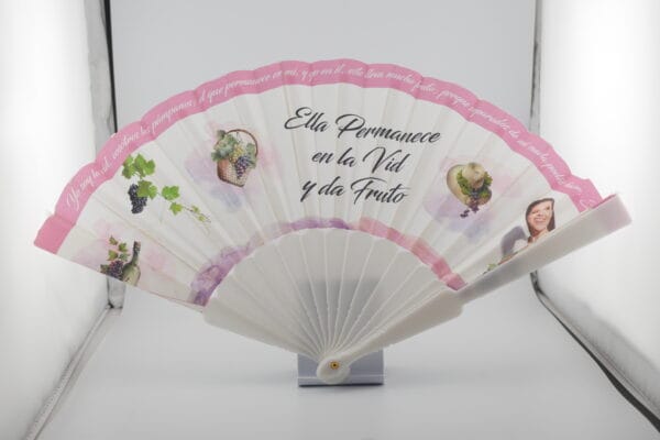Abanico de Plástico Personalizados